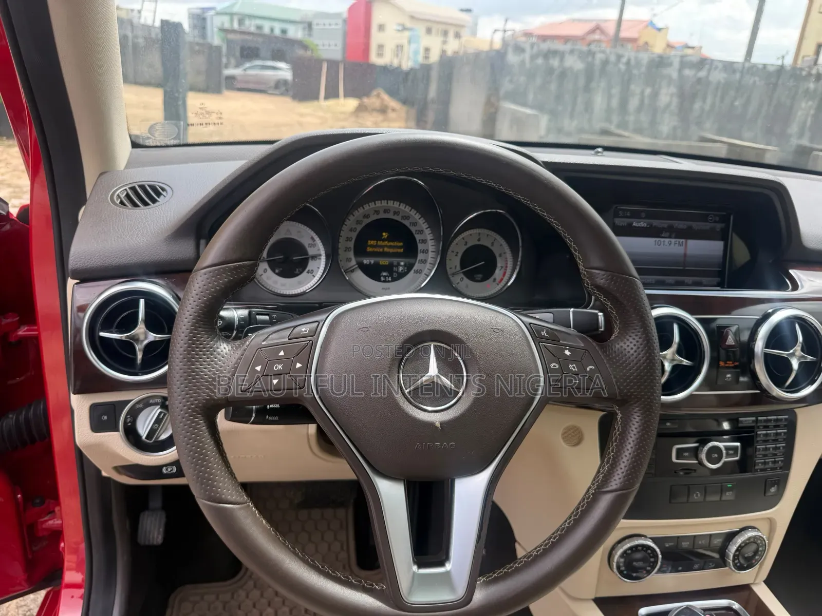 Mercedes-Benz GLK-Class 2013 Red