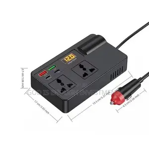 Multifuctional 200w Car Power Inverter 12v/24v to 220v Ac Power Socket