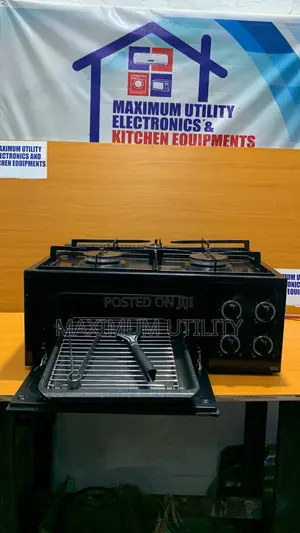 Magic Uk Used 3 Burners Pan Top Oven