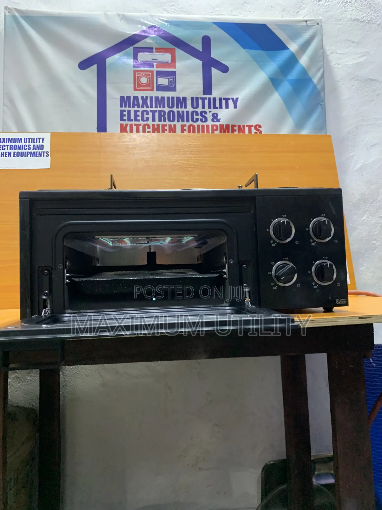 Magic Uk Used 3 Burners Pan Top Oven