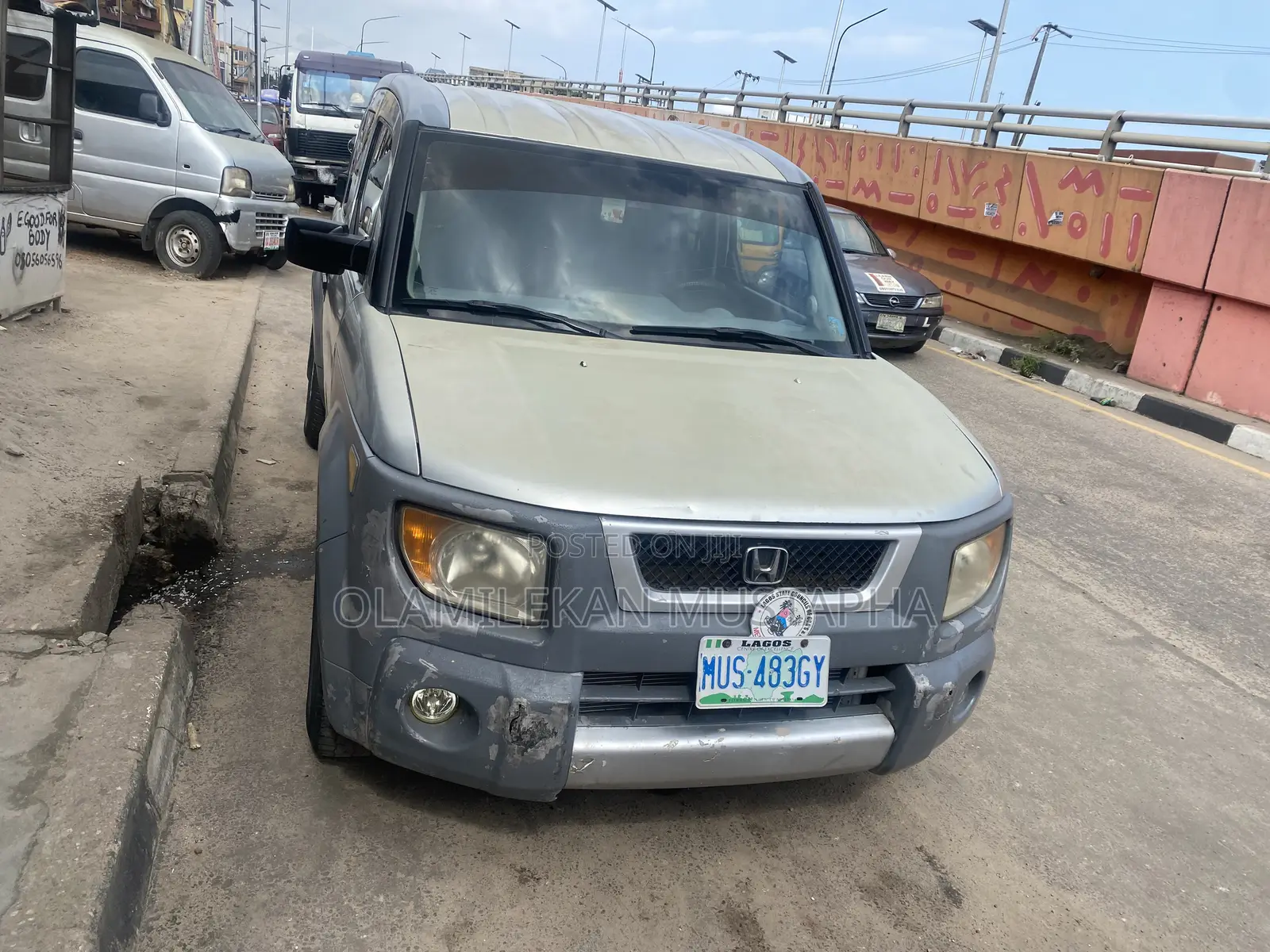 Honda Element DX 4WD 2004 Silver
