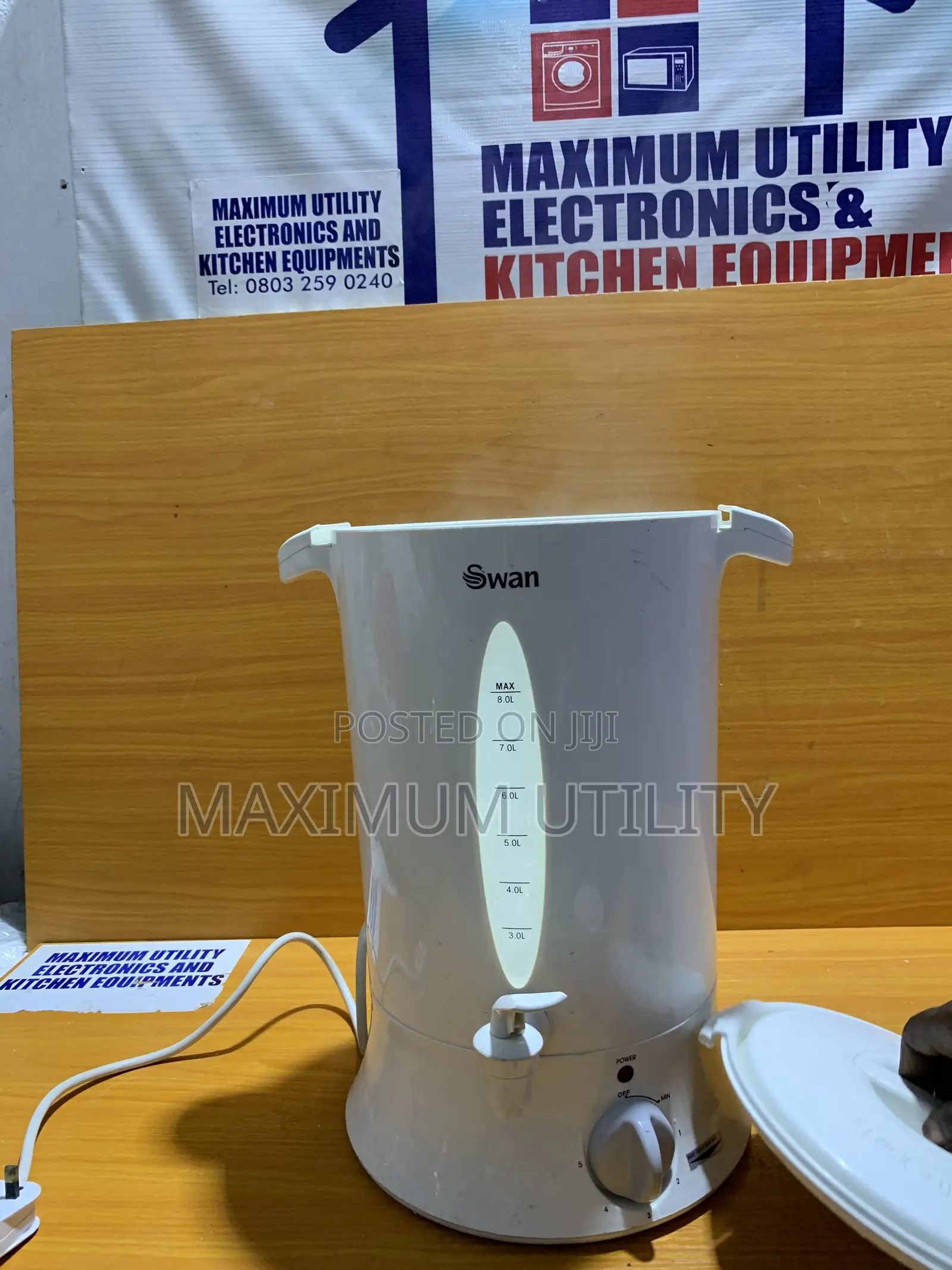 Swan 8l Commercial Plastic Water Boiler