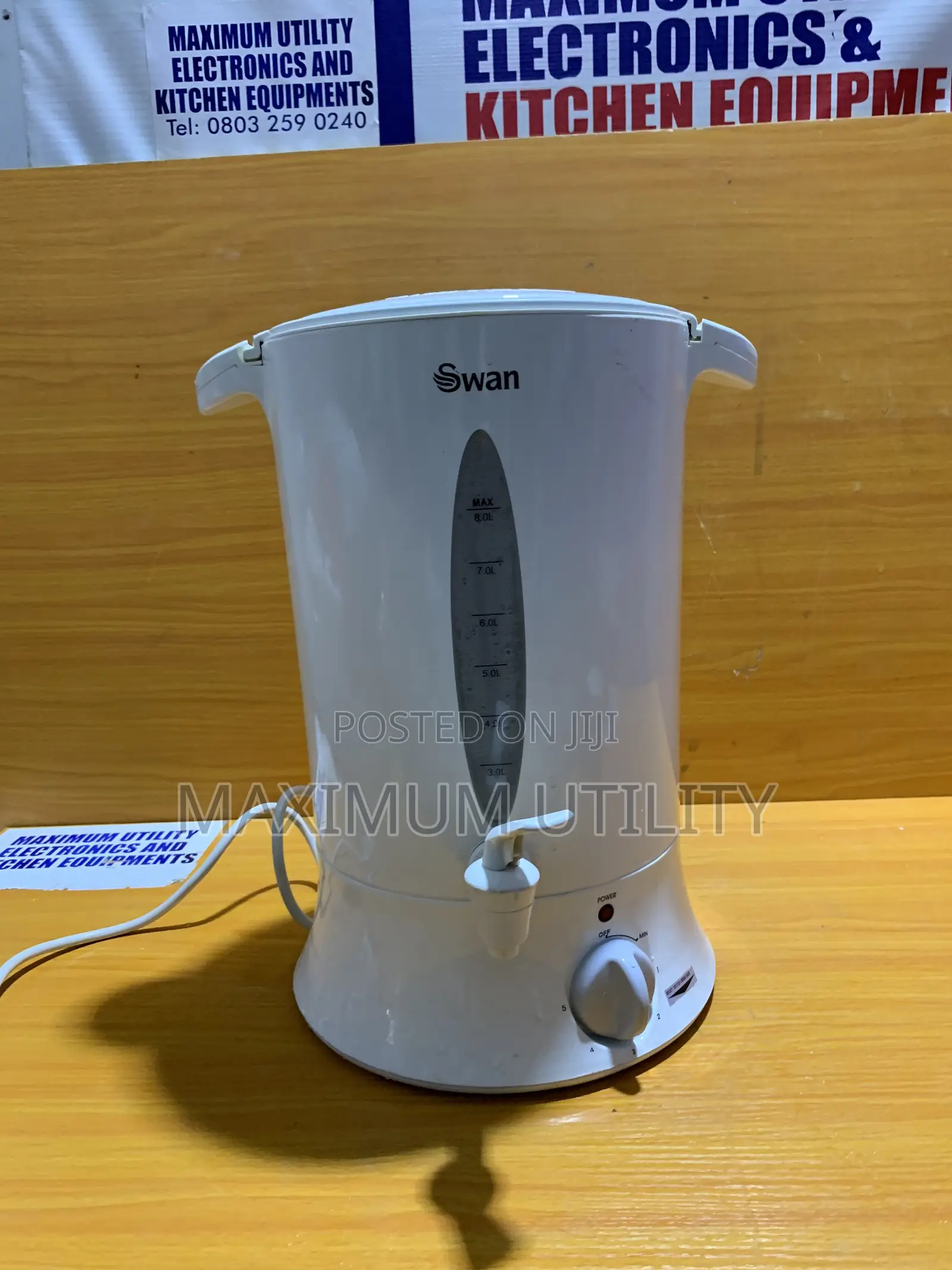 Swan 8l Commercial Plastic Water Boiler