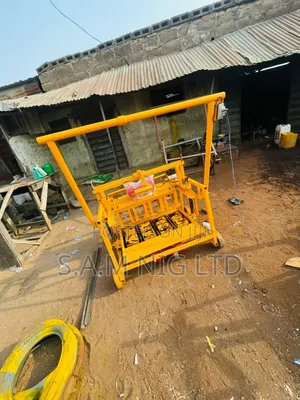 Concrete Block Producing Machine.