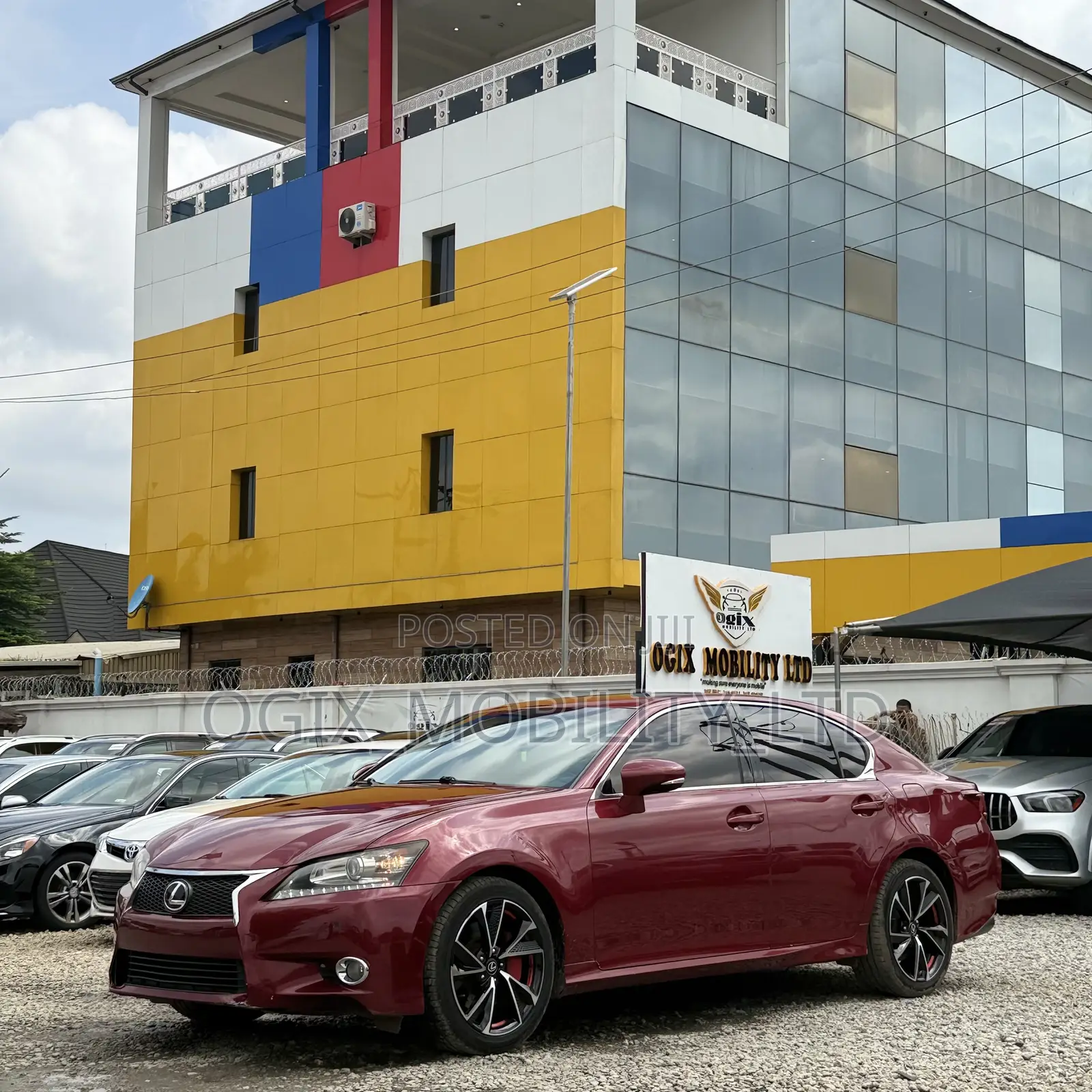 Lexus GS 350 2013 Red