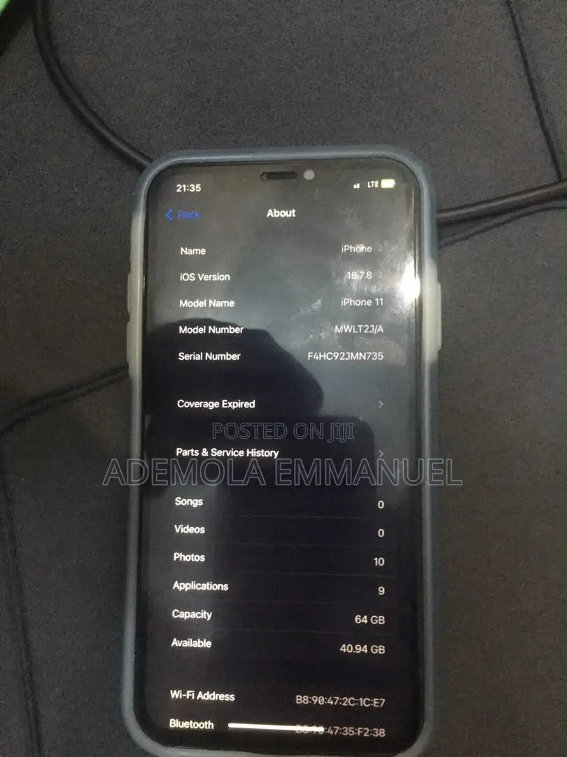 Apple iPhone 11 64 GB Black