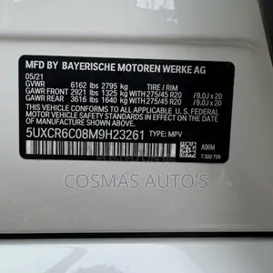 BMW M5 2021 White
