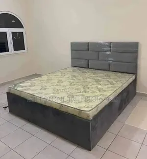 Ash 6by6 Padded Bed Frame