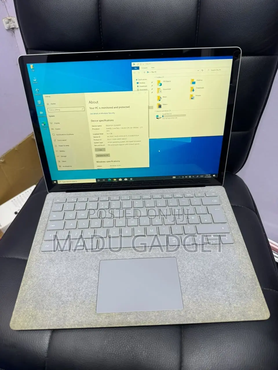 Laptop Microsoft Surface Laptop 2 16GB Intel Core i7 SSD 1T