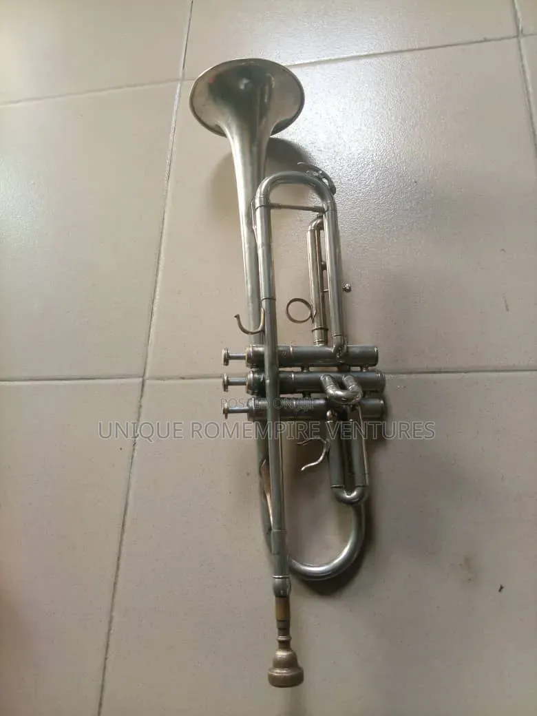 Used Silver Trumpet