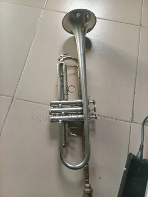 Used Silver Trumpet