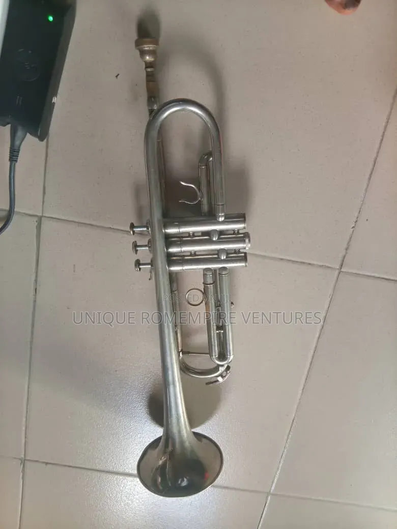Used Silver Trumpet