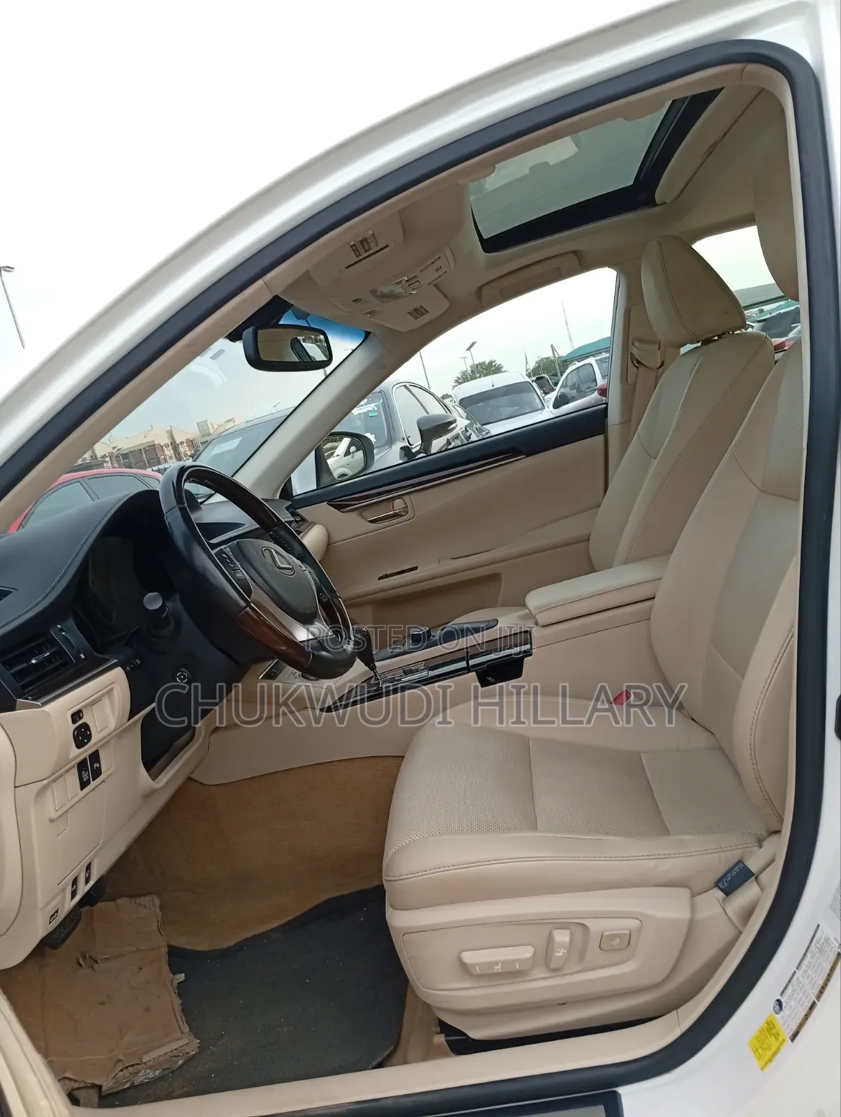 Lexus ES 2014 White