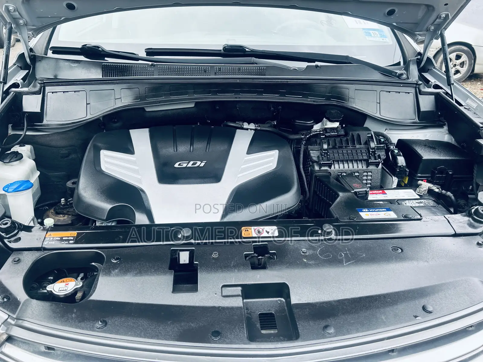 Hyundai Santa Fe SE AWD 2017 Silver
