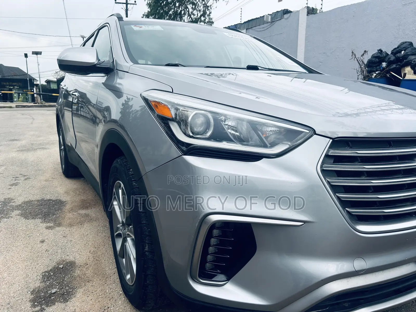 Hyundai Santa Fe SE AWD 2017 Silver
