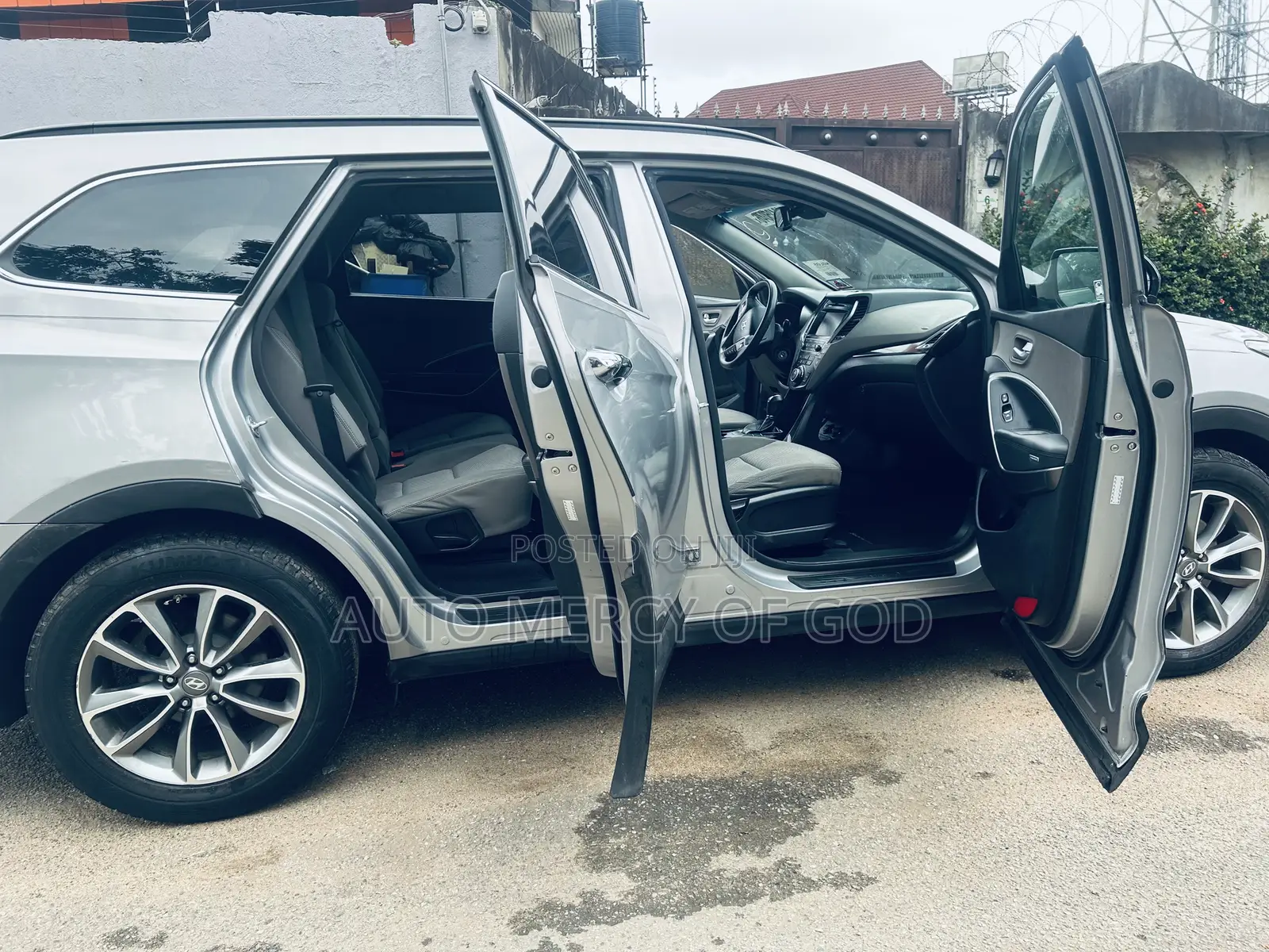 Hyundai Santa Fe SE AWD 2017 Silver