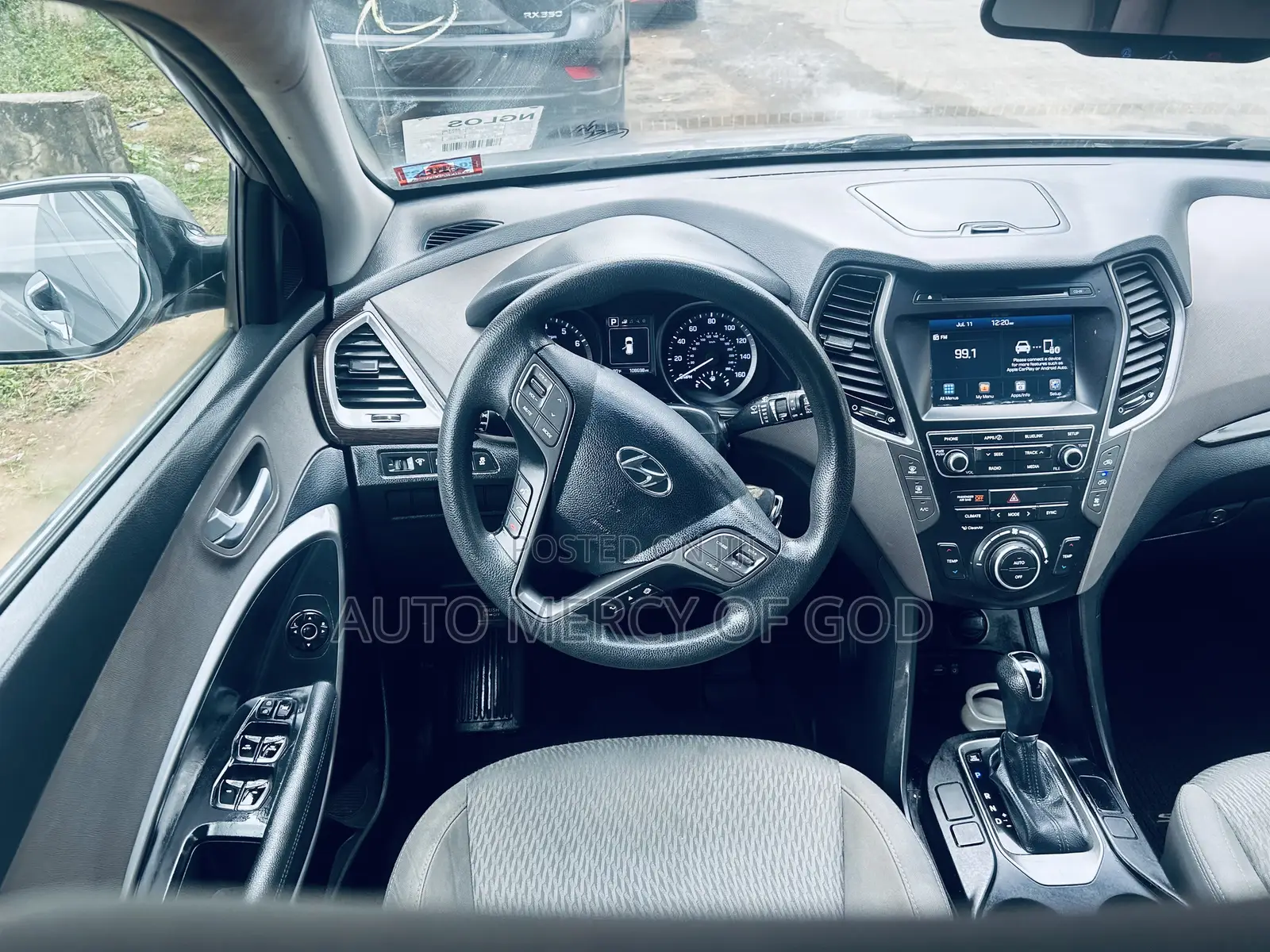 Hyundai Santa Fe SE AWD 2017 Silver
