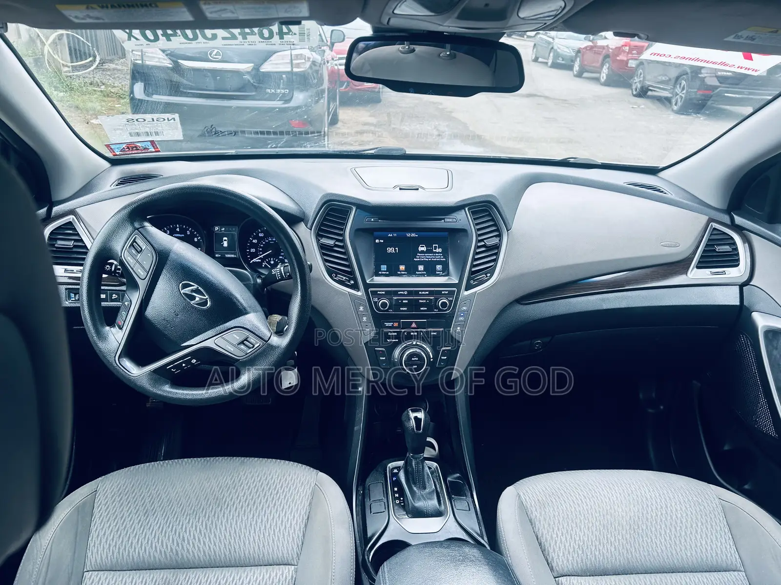 Hyundai Santa Fe SE AWD 2017 Silver