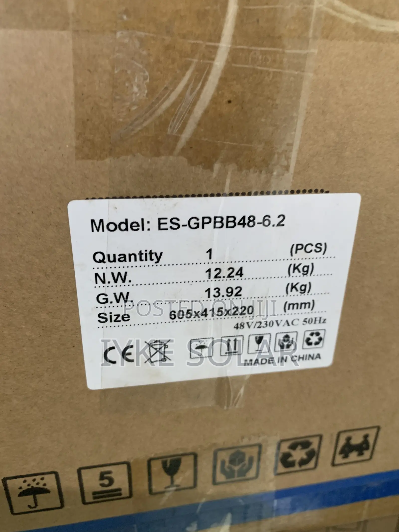 6.2kva 48v Ensky Hybrid Inverter