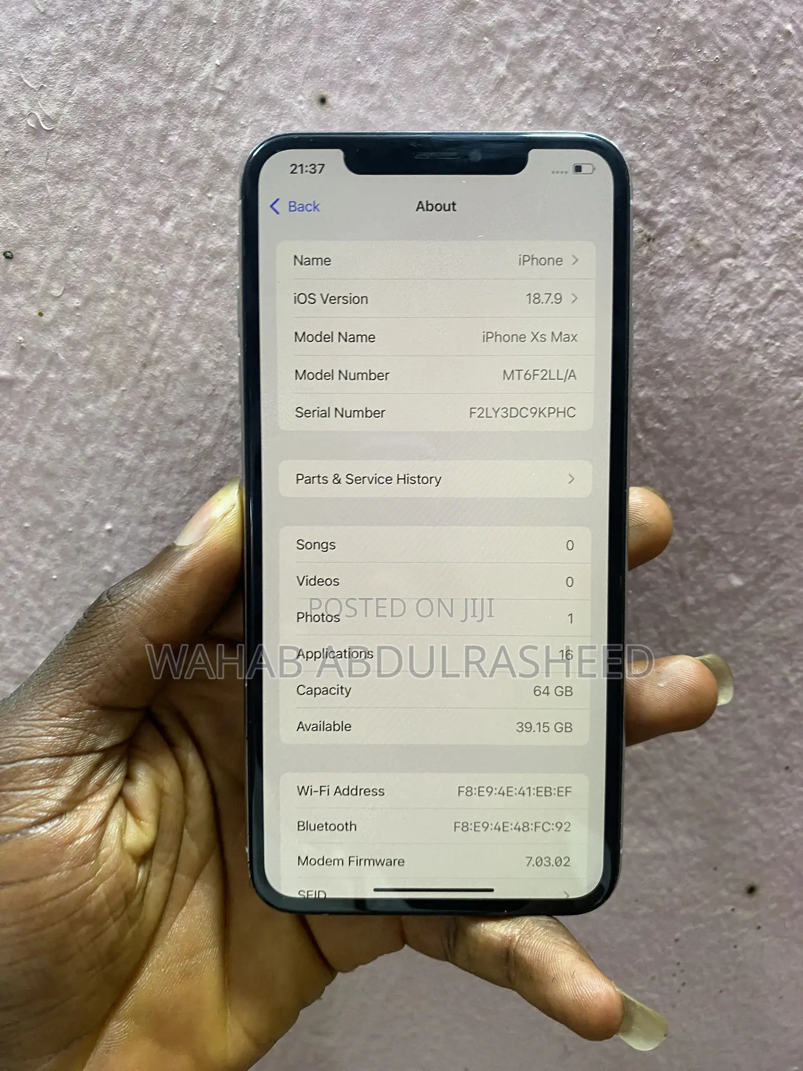 Apple iPhone XS Max 64 GB White