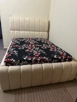 4x6ft Bubble Bedframe With 1 Bedside Cupboard