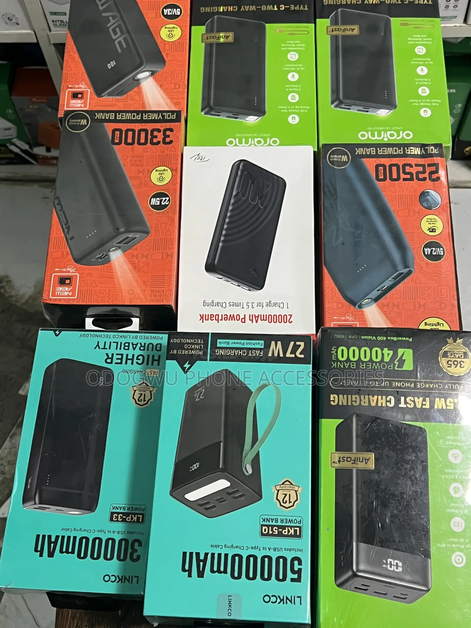 50000 Mah Linkco Power Bank