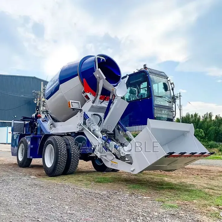 Self Loading Concrete Mixer 4cubic