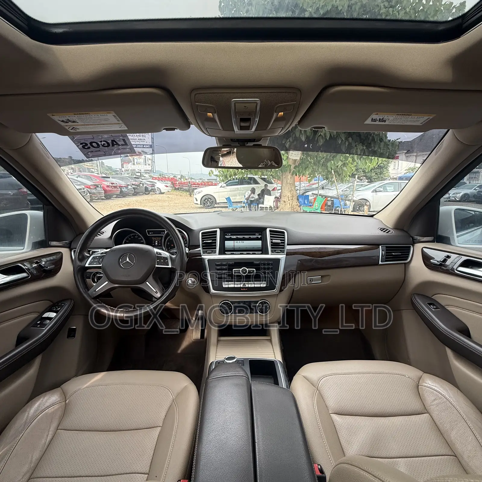 Mercedes-Benz M Class 2015 White