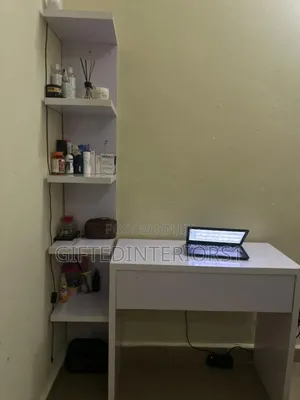 Simple Classy Dresser With Side Shelves