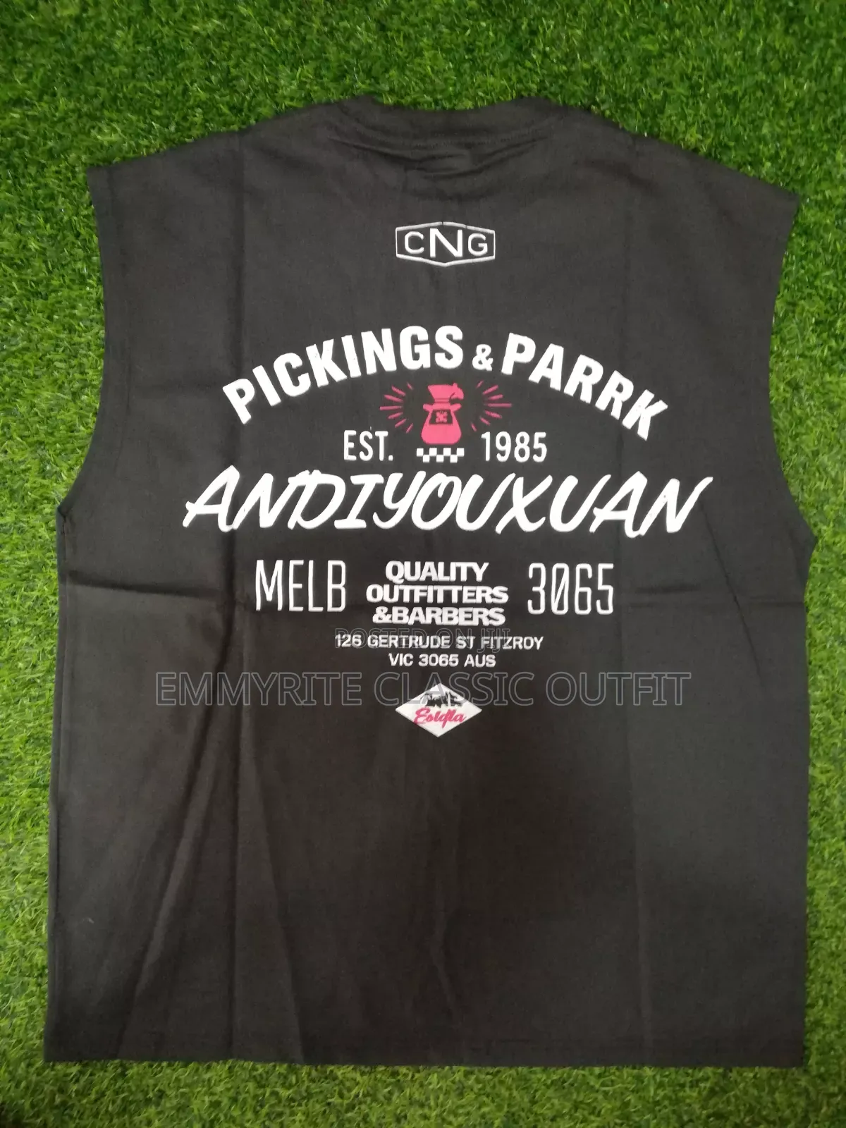 Premium Armless Front and Back Design