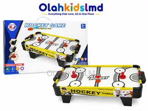 Mini Air Hockey Table Game With Powerful Fan, Ages 3+