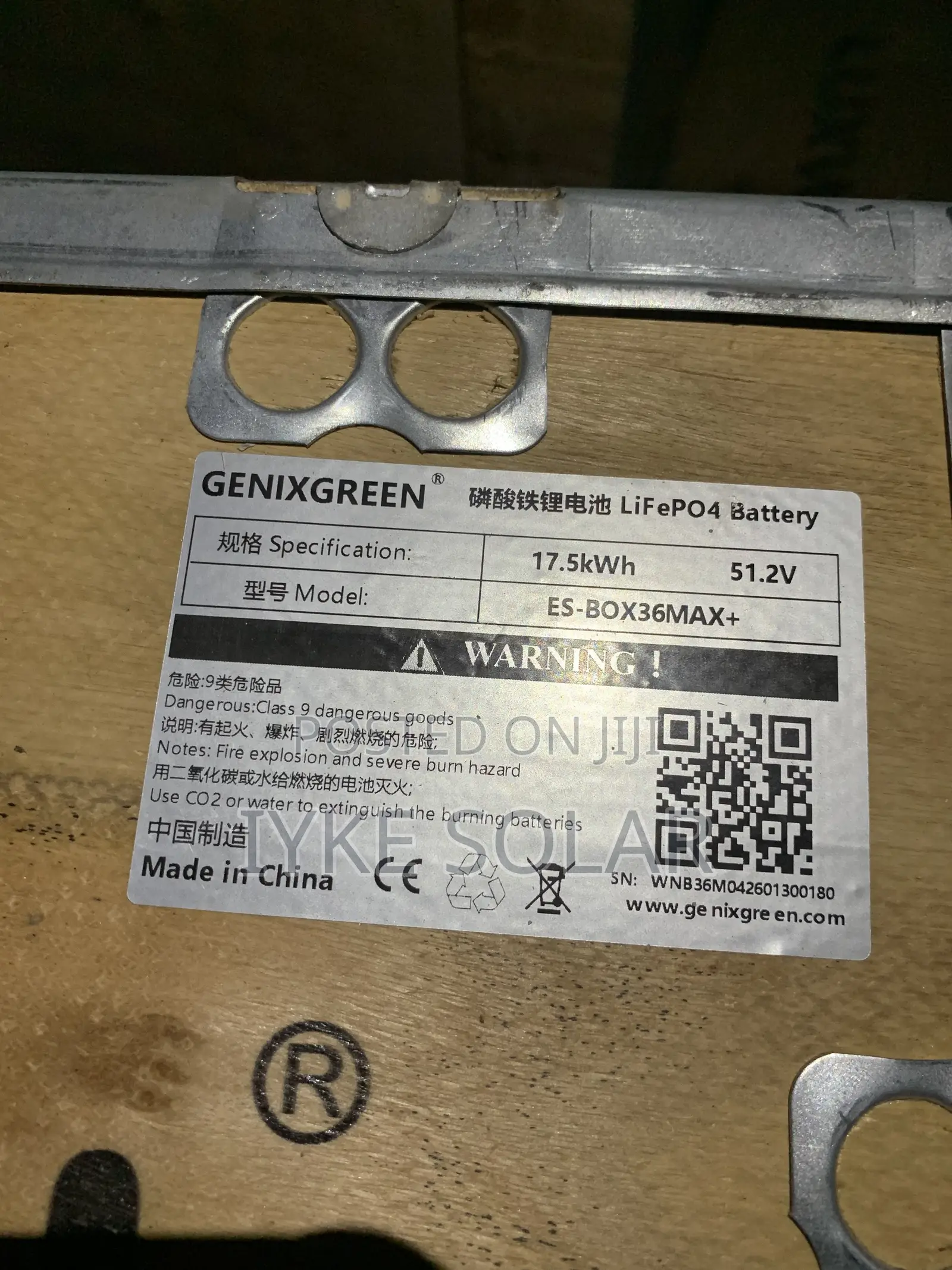 17.5kwh 48v Genixgreen Lithium Ion Battery