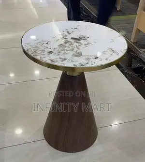 New Sleek Marble Side Stool
