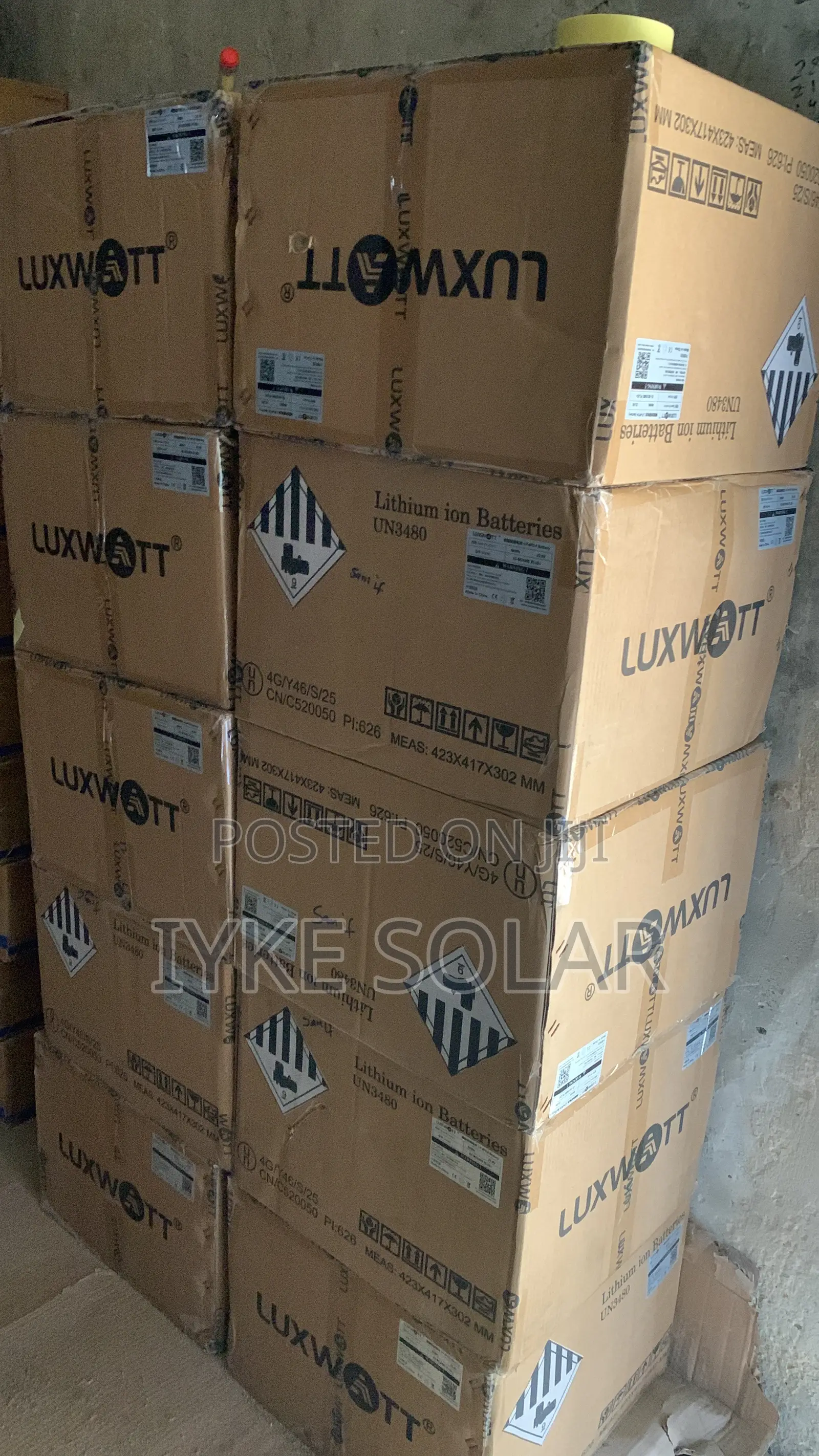 6kwh 24v Luxwatt Lithium Ion Battery