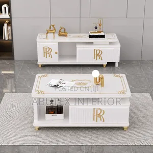 Luxury Imported Exclusive Tv Stand and Table Set