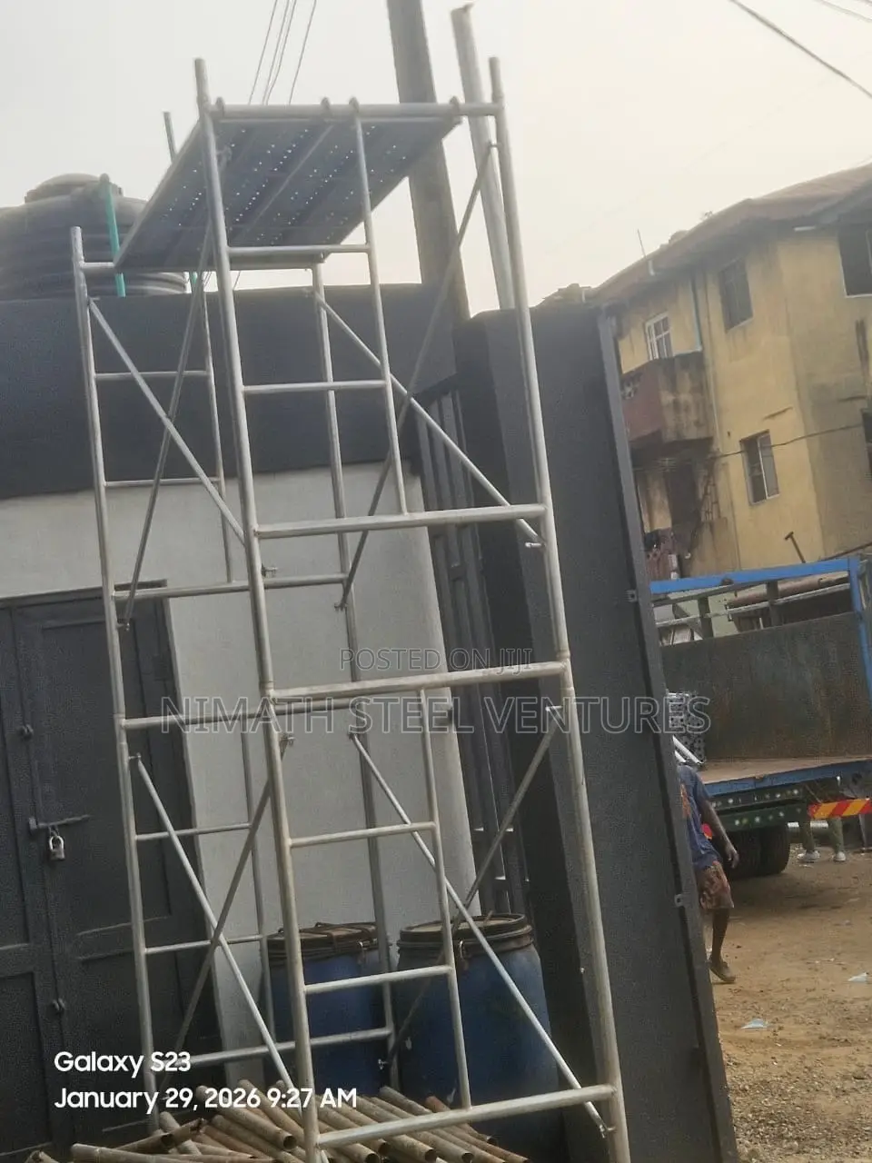 Scaffold With Wheels