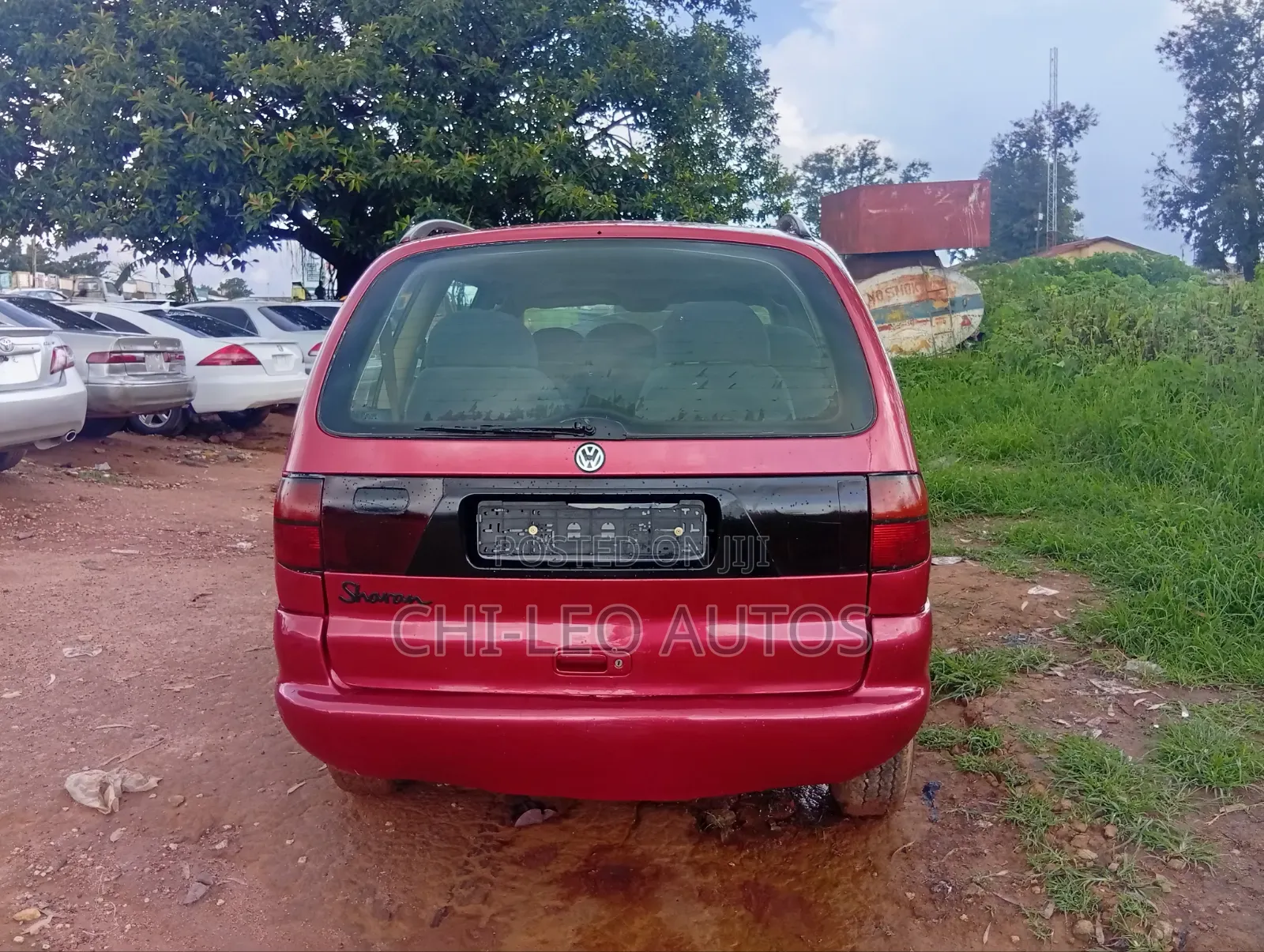 Volkswagen Sharan Automatic 2002 Red