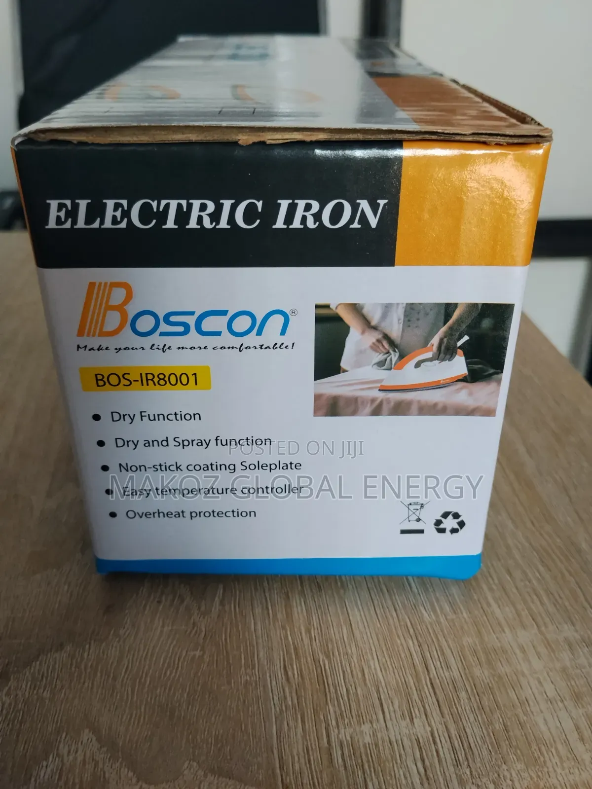 Boscon Ac/Dc Electric Iron