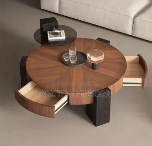 Luxury Executive Imported Table With S Side Stool