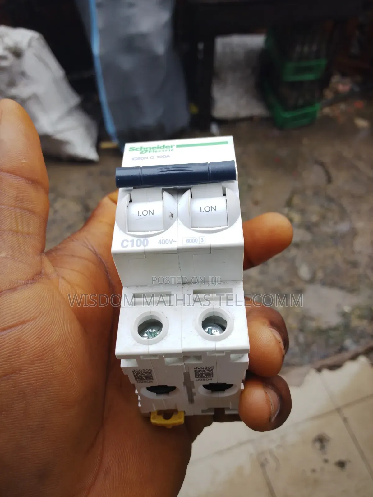 2 Pole MCB Circuit Breaker 100a Original