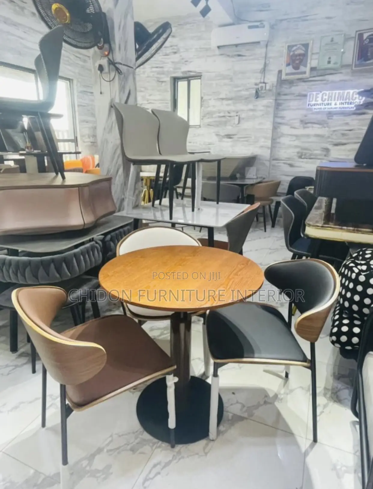 Luxury New Imported Table With 3 Chairs