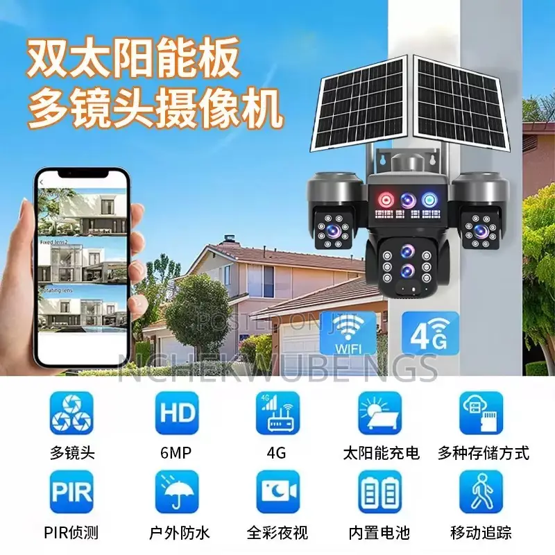 Solar CCTV Camera