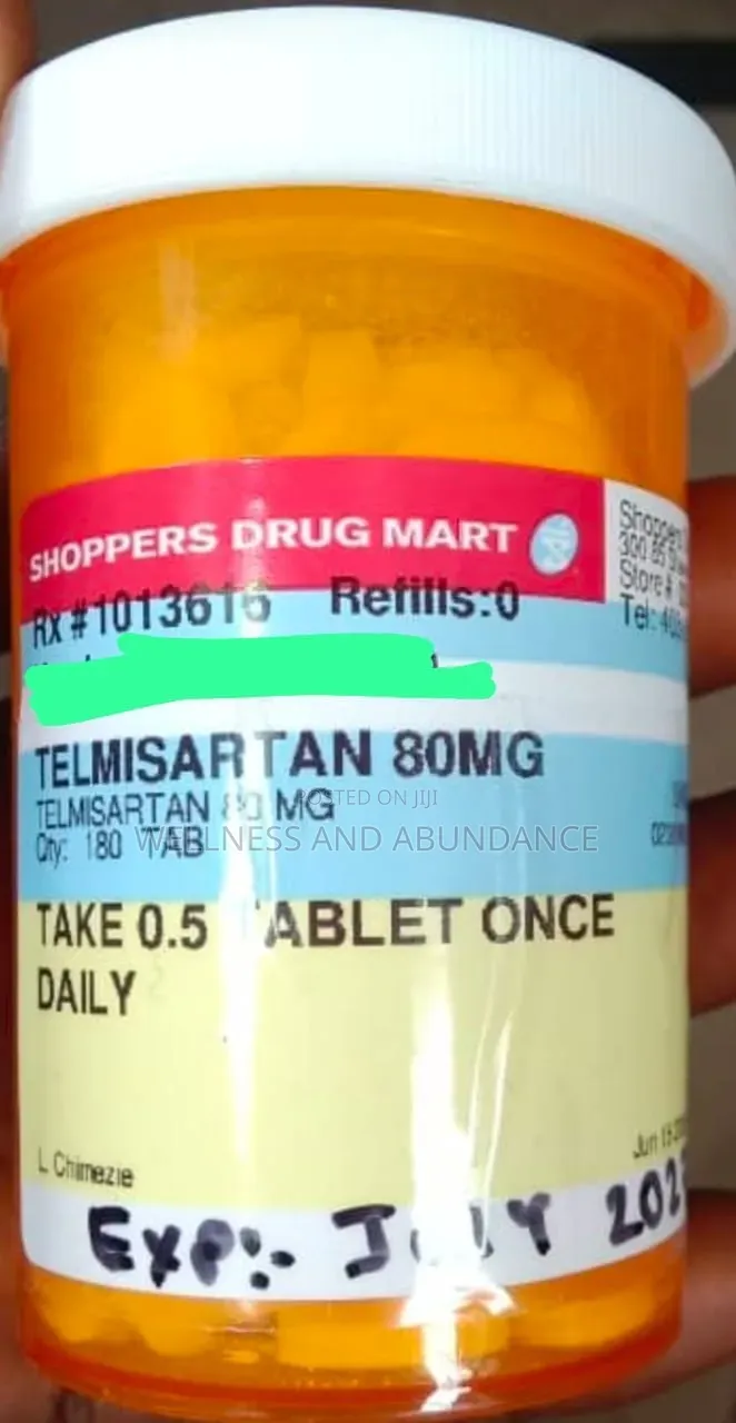 Telmisartan 80mg Foreign (From Canada) 180tablets
