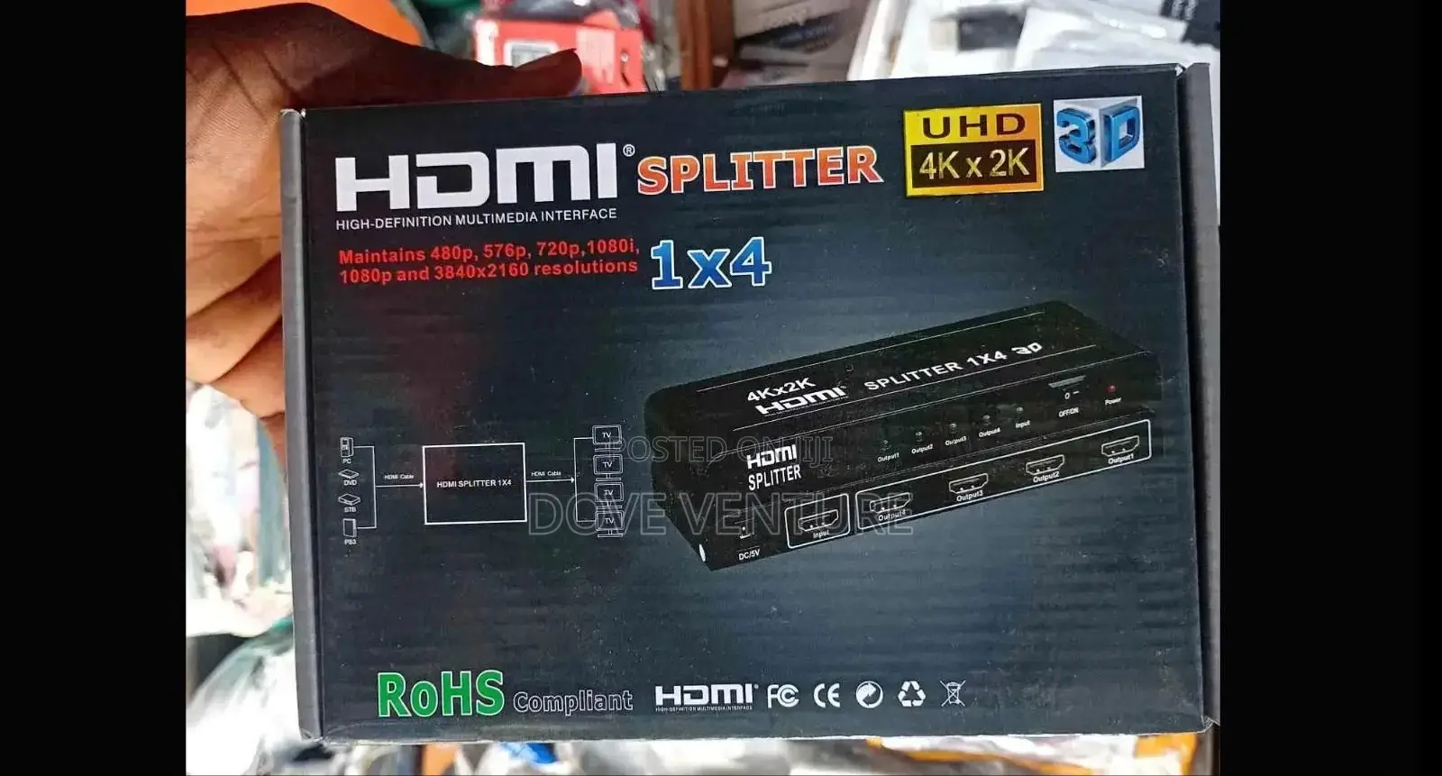 4 Channel Hdmi Splitter