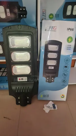 300w All in One Solar Street Light With Remote Control