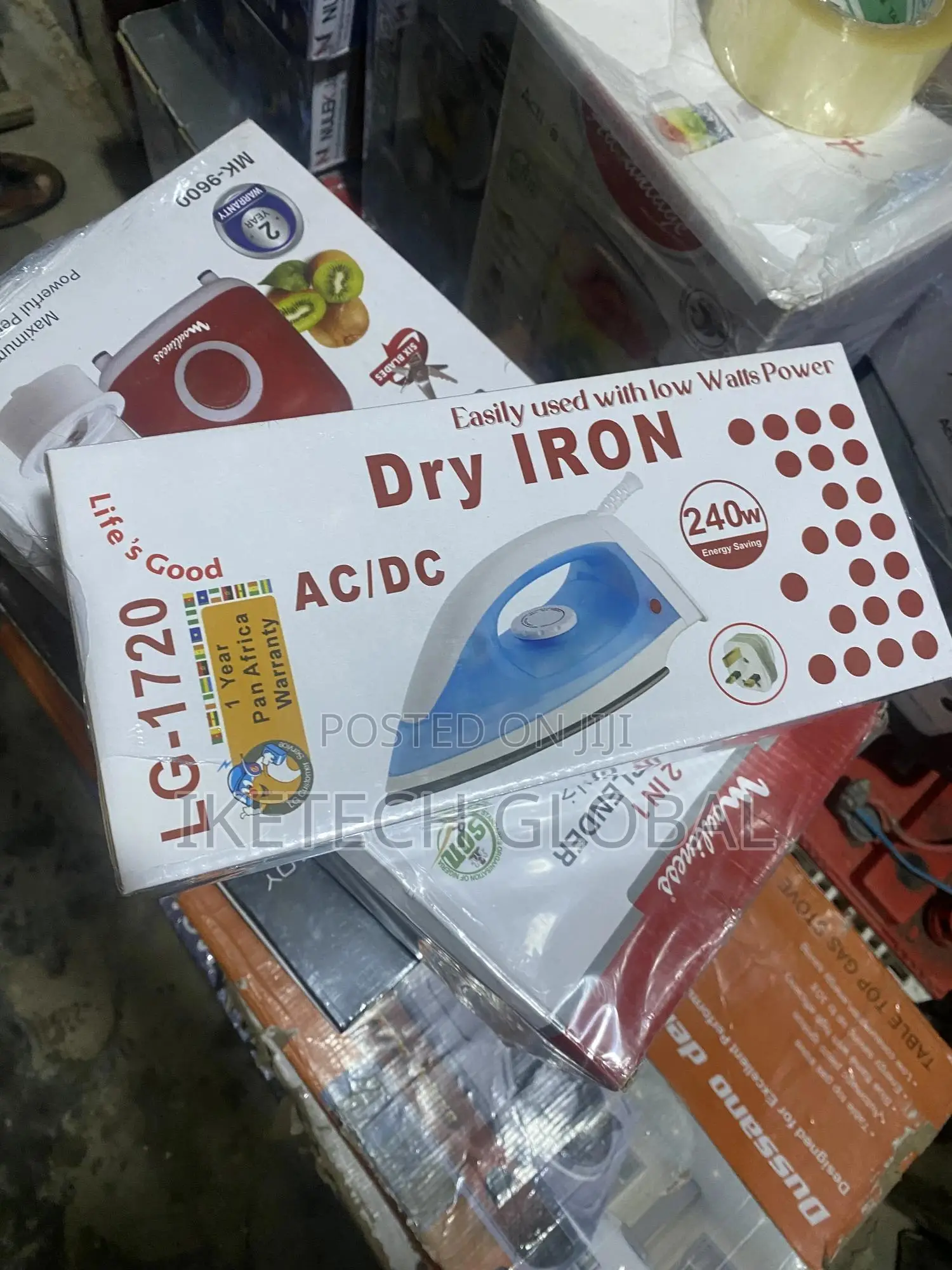 240w Lg Ac/Dc Solar Pressing Iron - IKETECH GLOBAL Price: ₦ 15,500 on ...