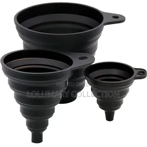 Foldable Silicone Funnel Collapsible Kitchen Oil Liquid Pouring Tool