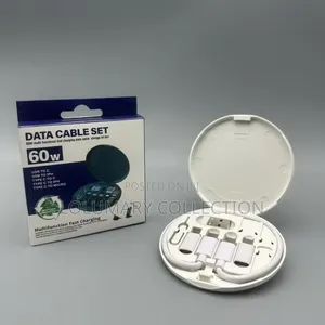 60w Super Fast Charger Cable Set for Android iPhone Type-C Devices