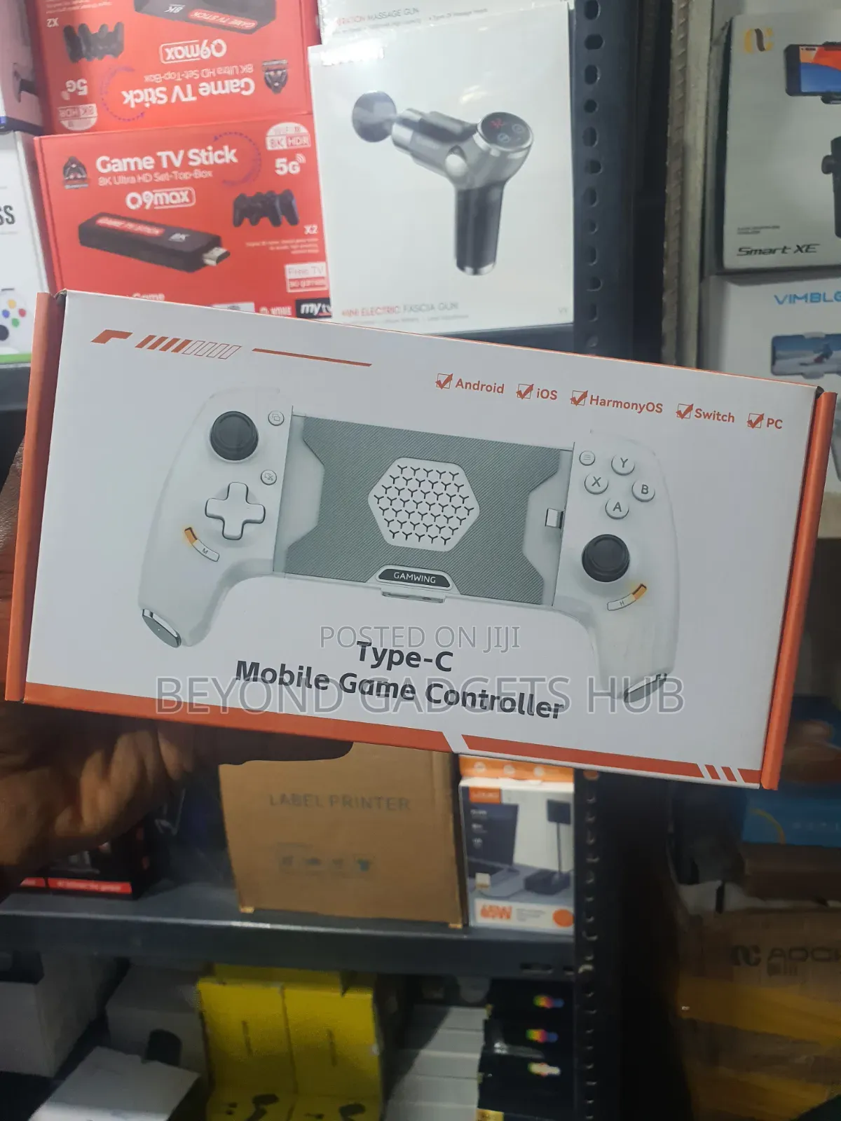Type-c Mobile Game Controller