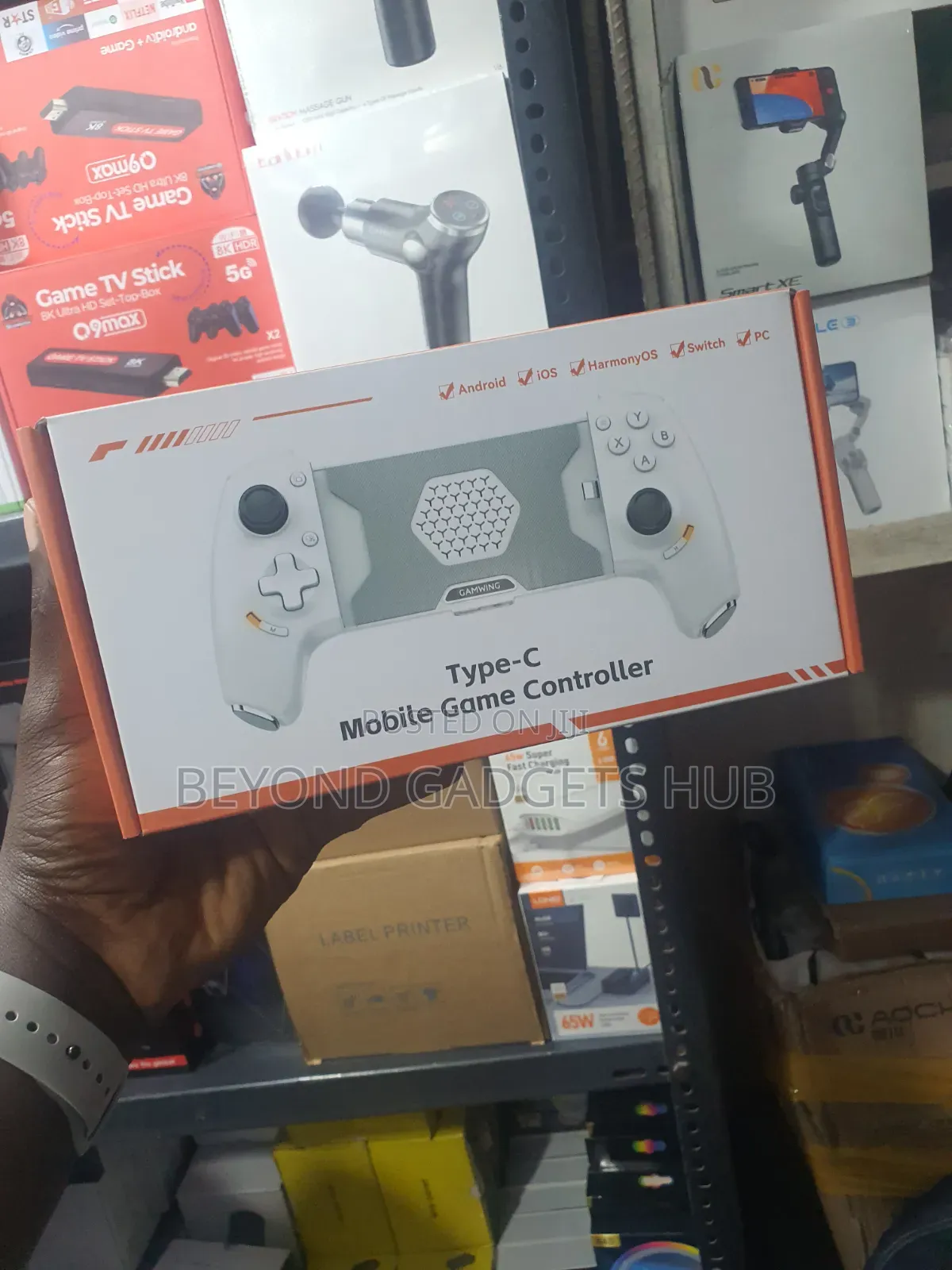 Type-c Mobile Game Controller